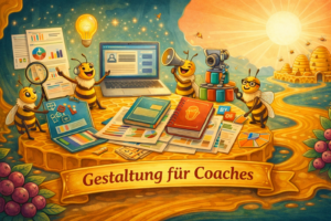 Coaches besprechen ihre Werbeunterlagen
